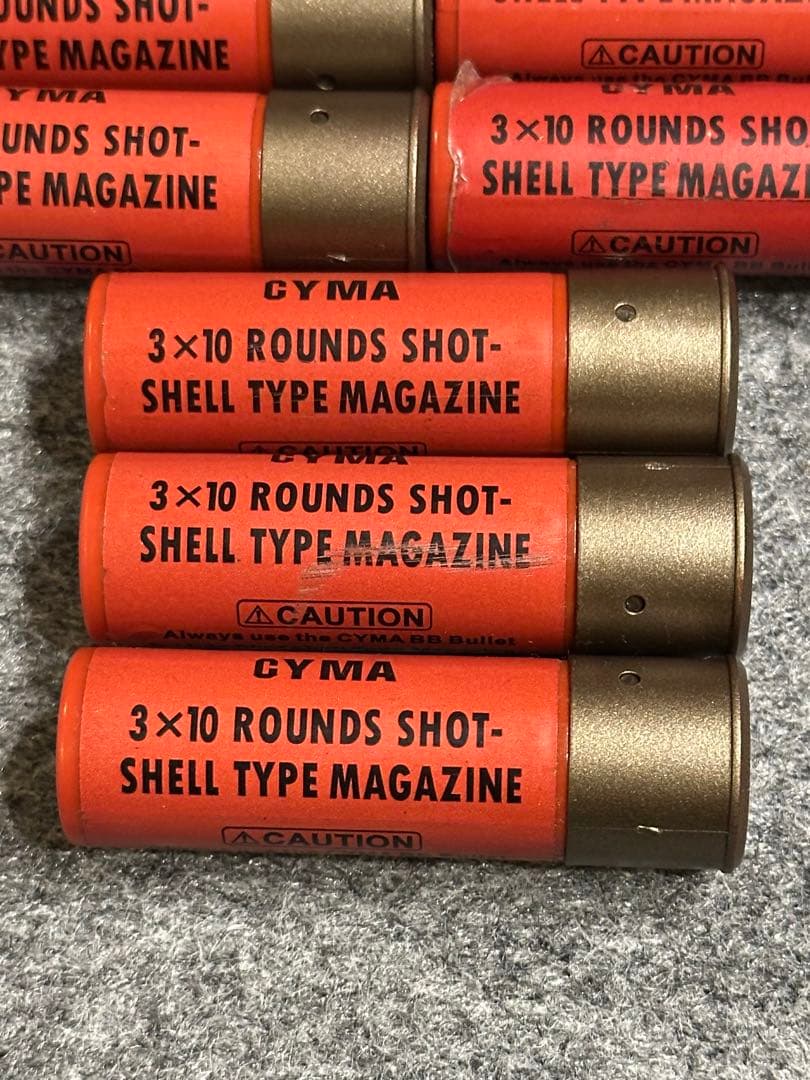 CYMA ショットシェル 13個セット 東京マルイ互換 CYMA ショットシェル型マガジン五本セット 東京マルイ互換品｜Yahoo
