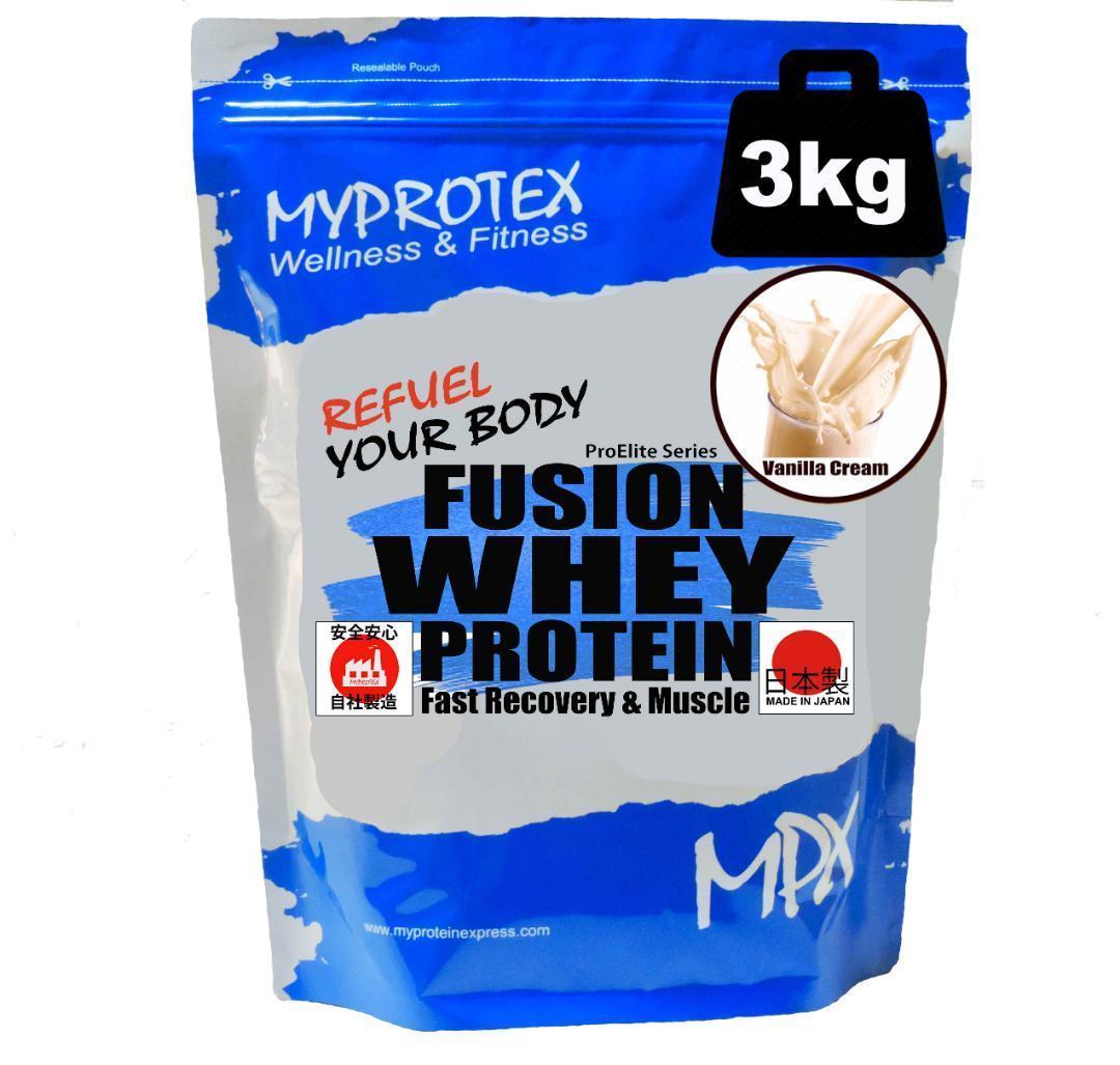 ホエイプロテイン 3キロ マイプロテック Whey Protein バニラ味W