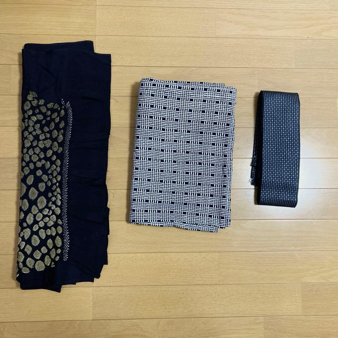 浴衣・兵児帯・帯の3点セット