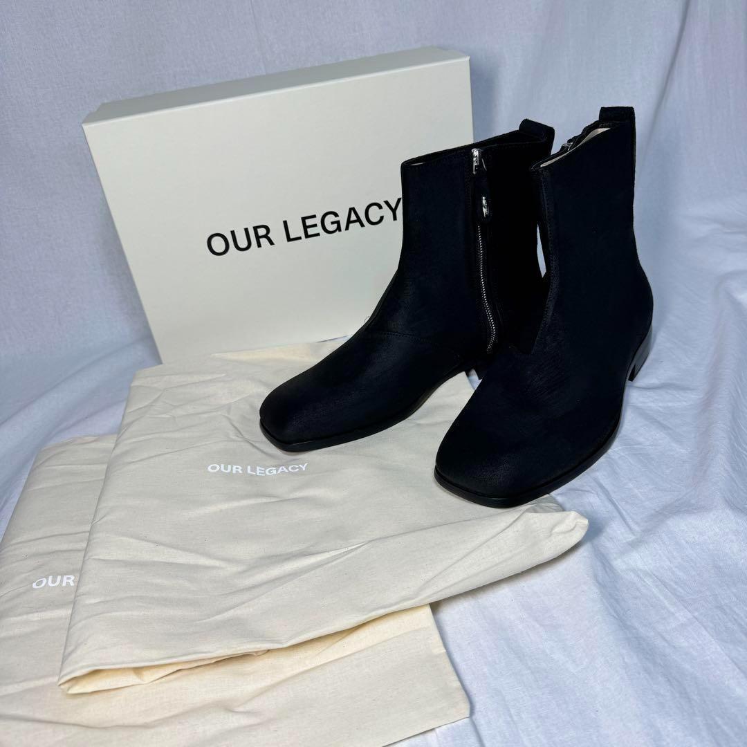 【定価12.5万】OUR LEGACY MICHAELIS ブーツ ブラック43