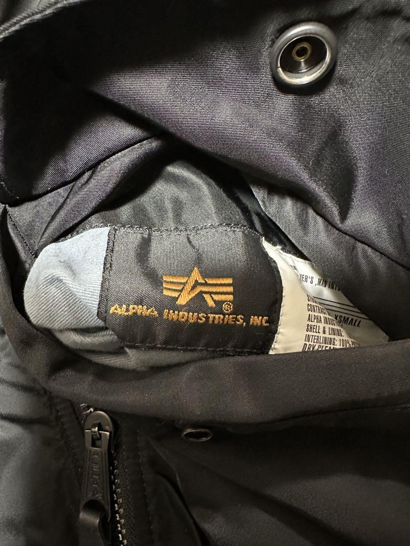 ALPHA INDUSTRIES アルファインダストリーズ　MA-1 ブラック黒
