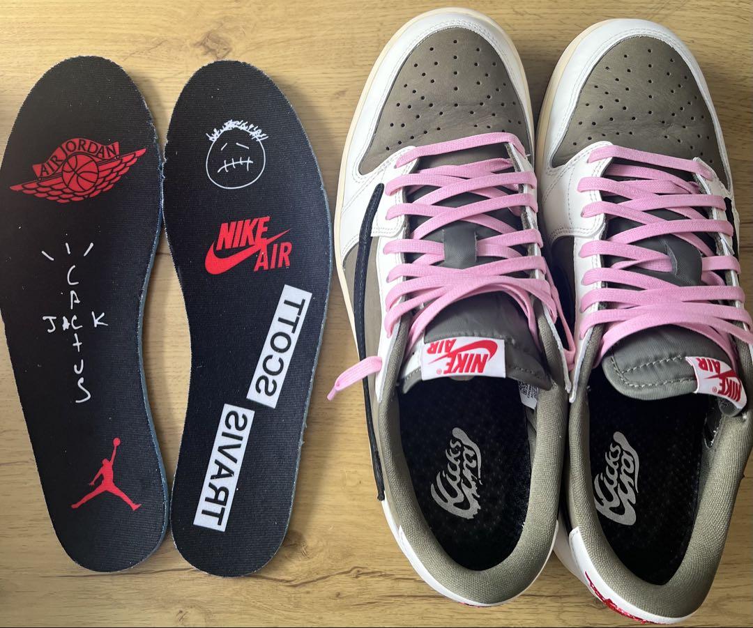 限定値下げTravis Scott ×AJ 1Reverse Olive 超美品