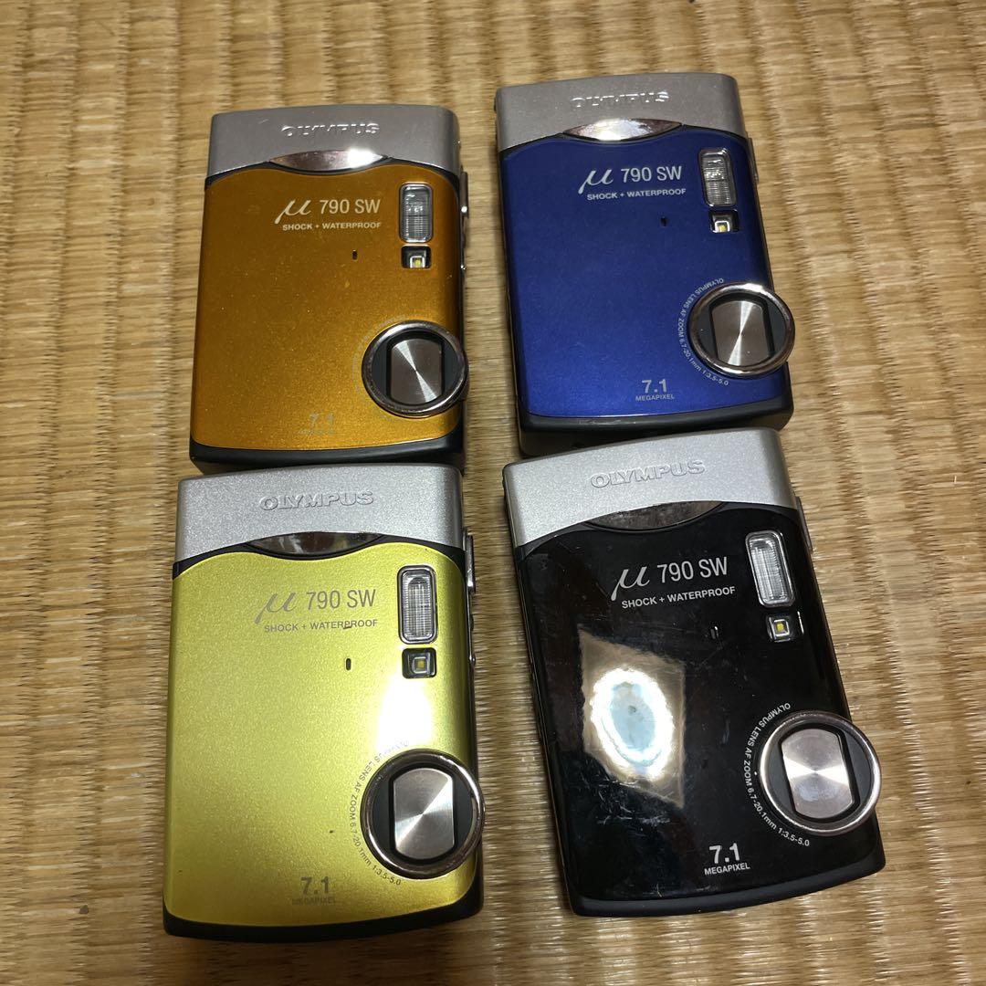 模型　OLYMPUS μ 790 SW 4色セット