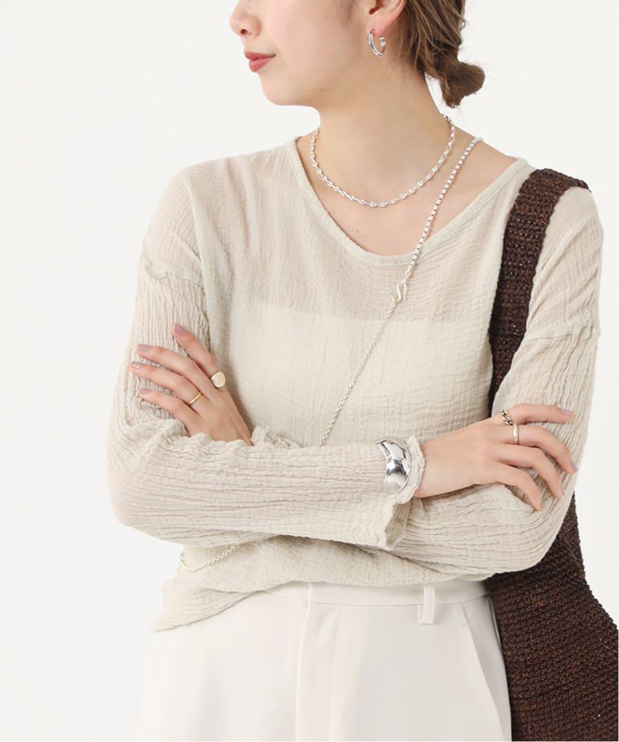 【LES ATELIERS FRANCAISdeCONFECTION】Tブラウス
