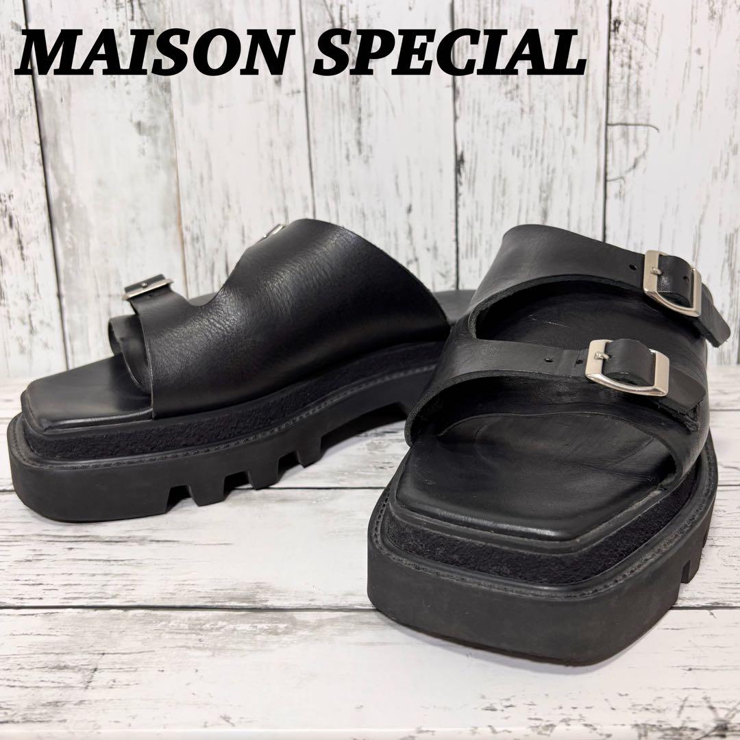 美品✨MAISON SPECIAL コラボ 厚底サンダル ビブラムソール