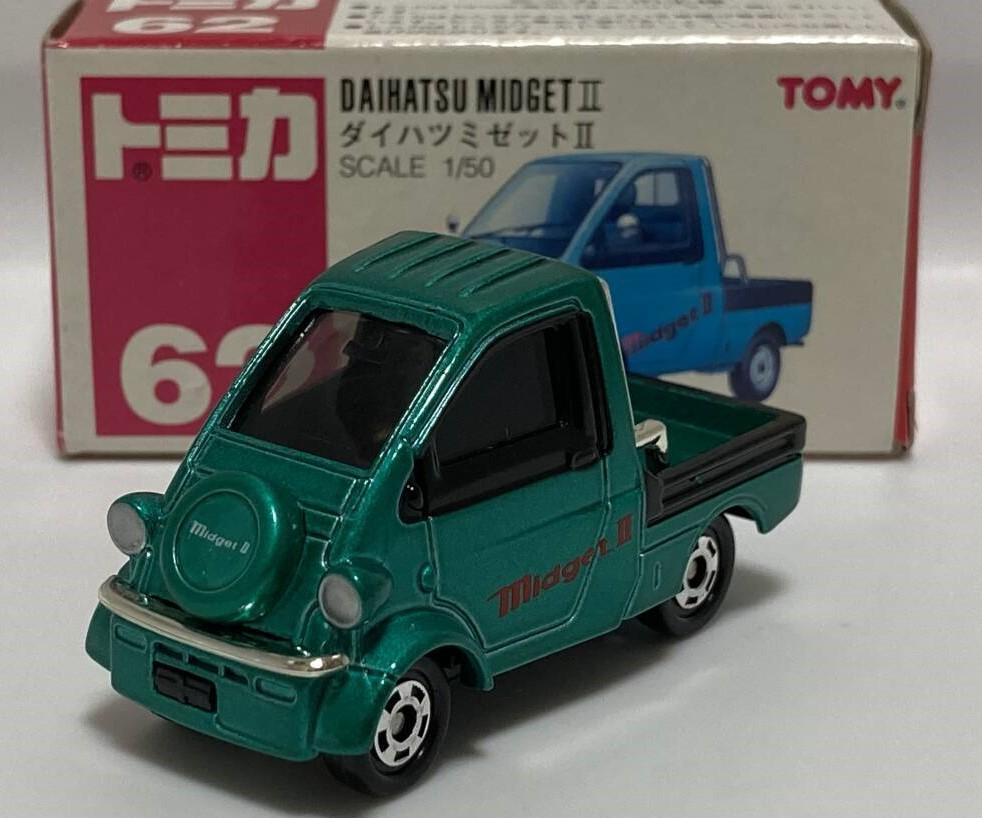 赤箱　トミカ62　イケダ特注　ダイハツ ミゼット　日本製　オレンジ 赤箱 トミカ62 イケダ特注 ダイハツ ミゼット 日本製 オレンジ