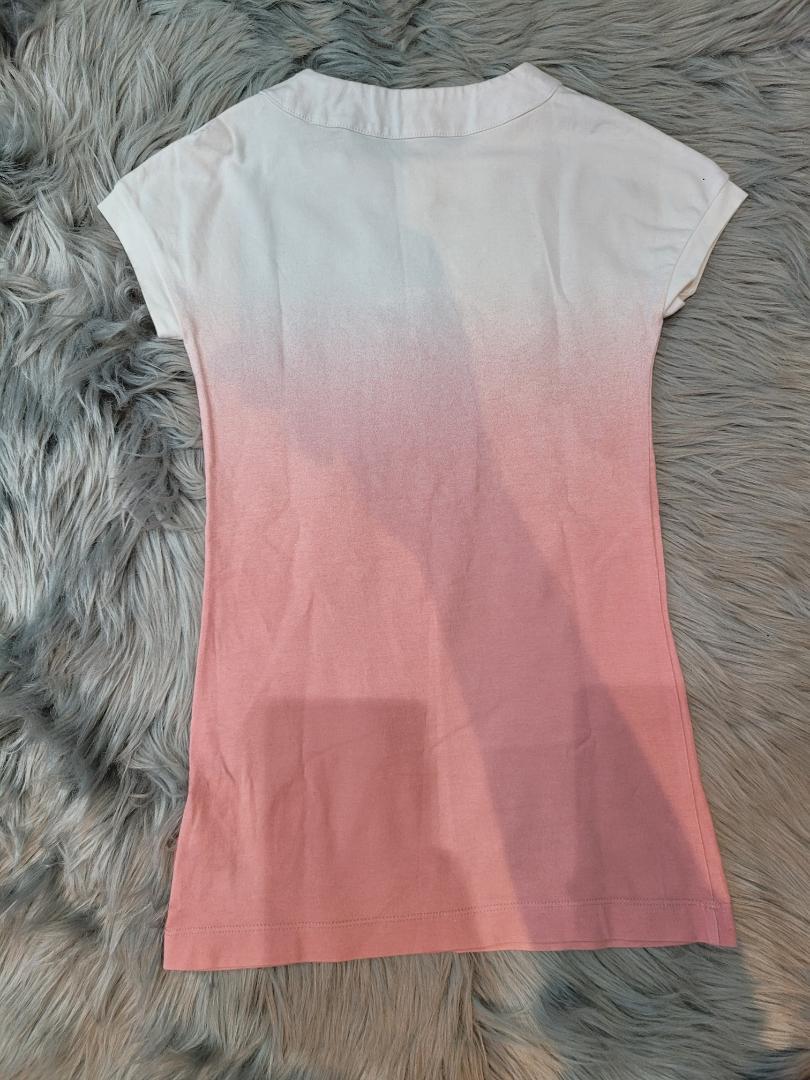 MONCLER グラデーションピンク Tシャツ