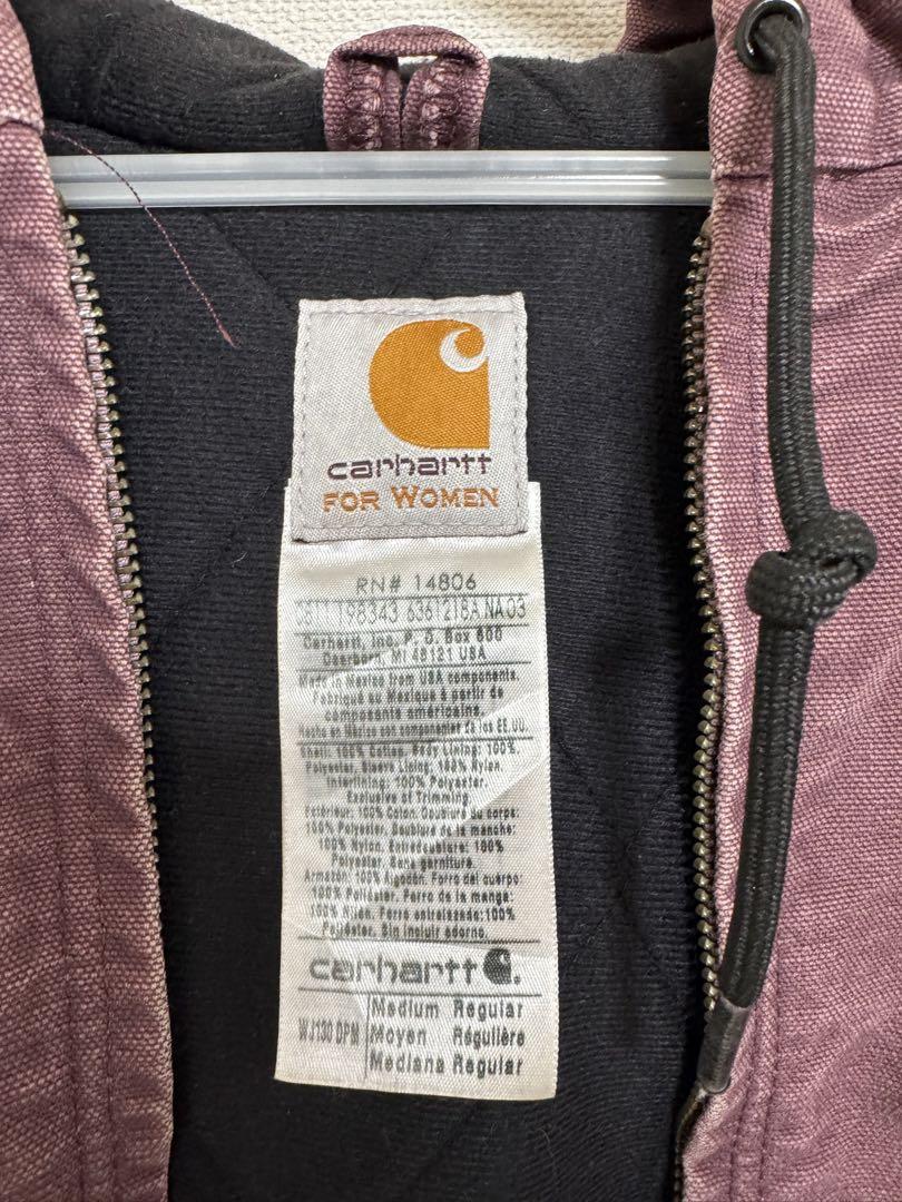 Carhartt アクティブジャケット紫 Mサイズ