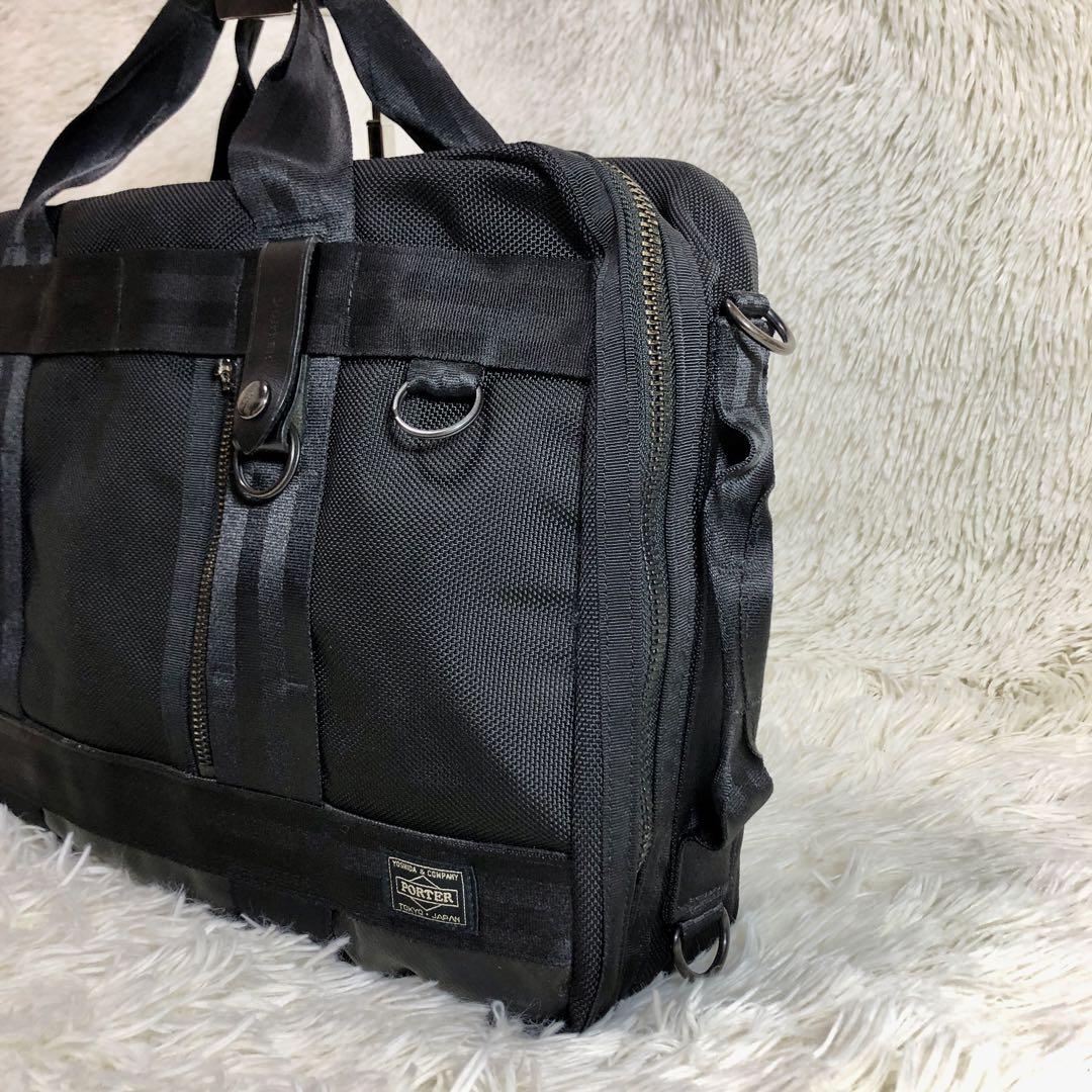 PORTER HEAT ポーター　ヒート　ブリーフケース　リュック2WAY 黒