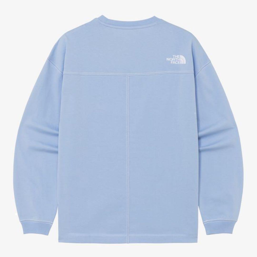 THE NORTH FACE ホワイトレーベル　ライトブルー　トレーナー