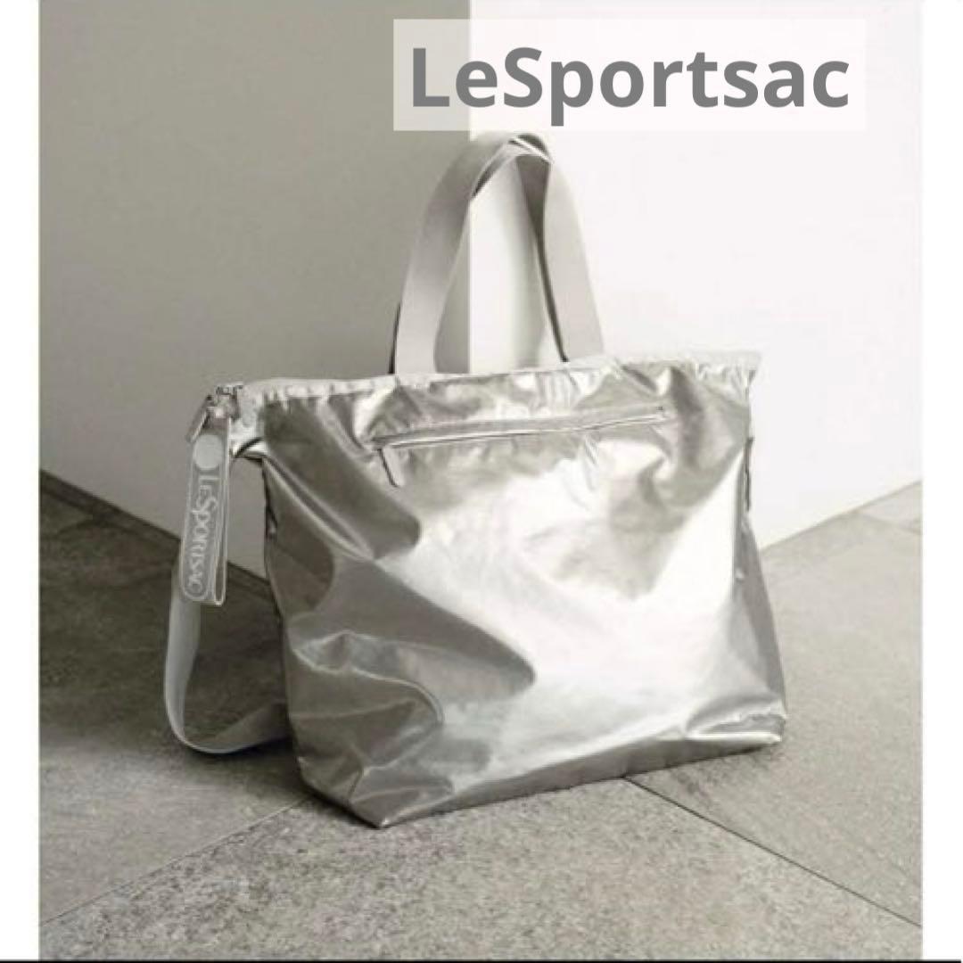レスポートサック×ひとりっぷ グッデイトート ニューヨークシルバーLeSportsac