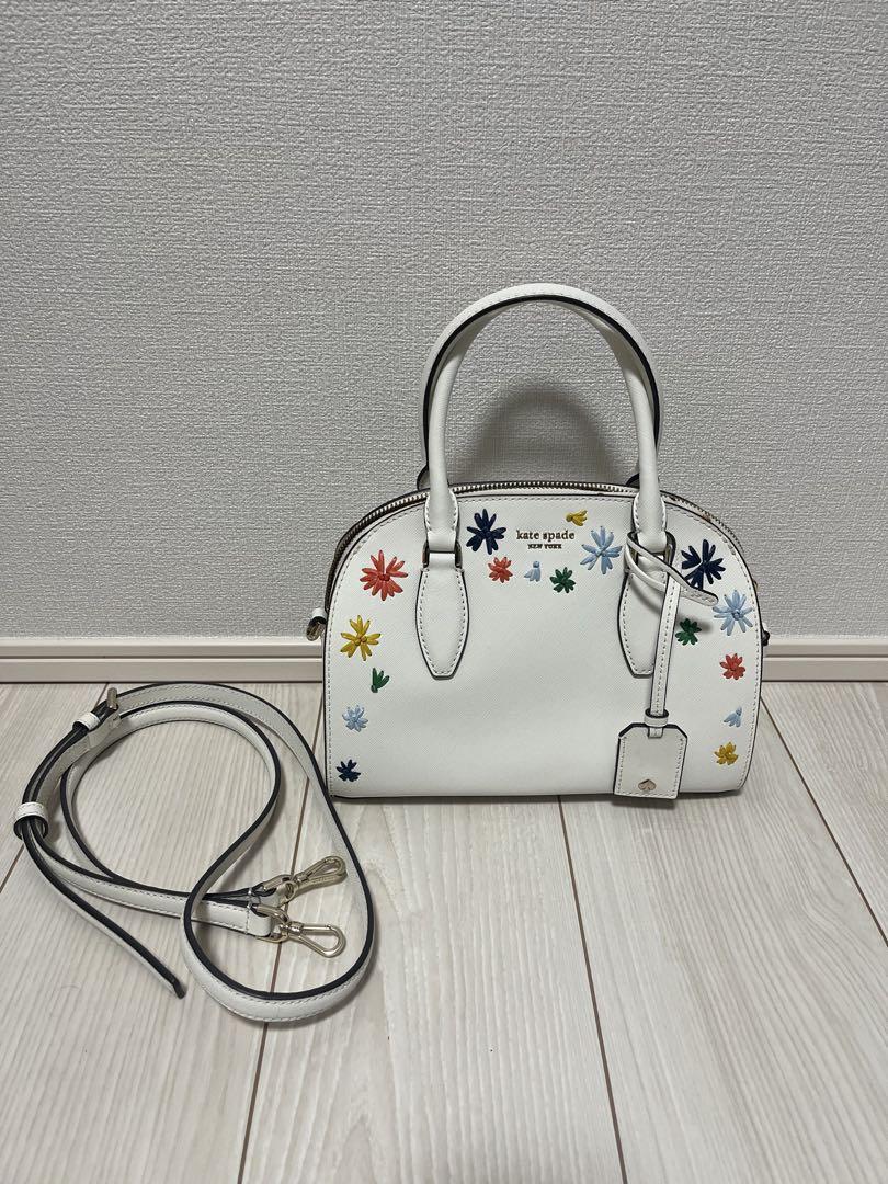 kate spade 花柄刺繍 2wayバック