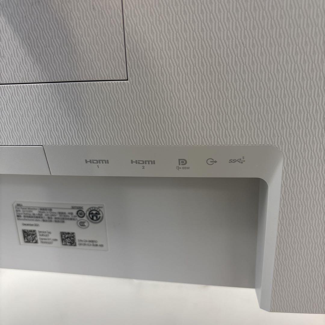 S2722DC 27インチ DELL モニター 本体 シルバー