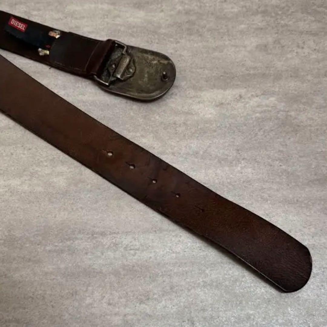 DIESEL leather belt ディーゼル ベルト