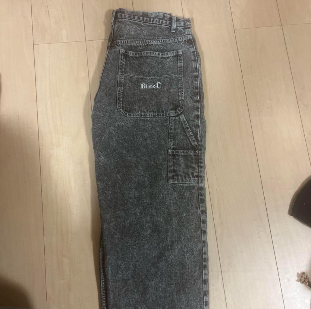 BlessU ワイドデニムパンツ