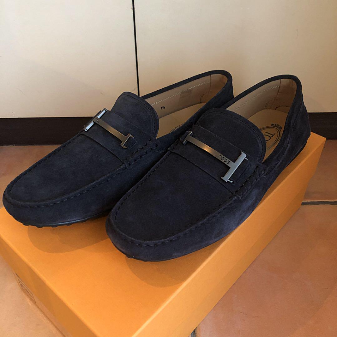 43 割引26 5cm高価値 トッズ メンズ ドライビングシューズ ネイビー 7h モカシン メンズ 26 5cm Fotosolarenergia Com Br