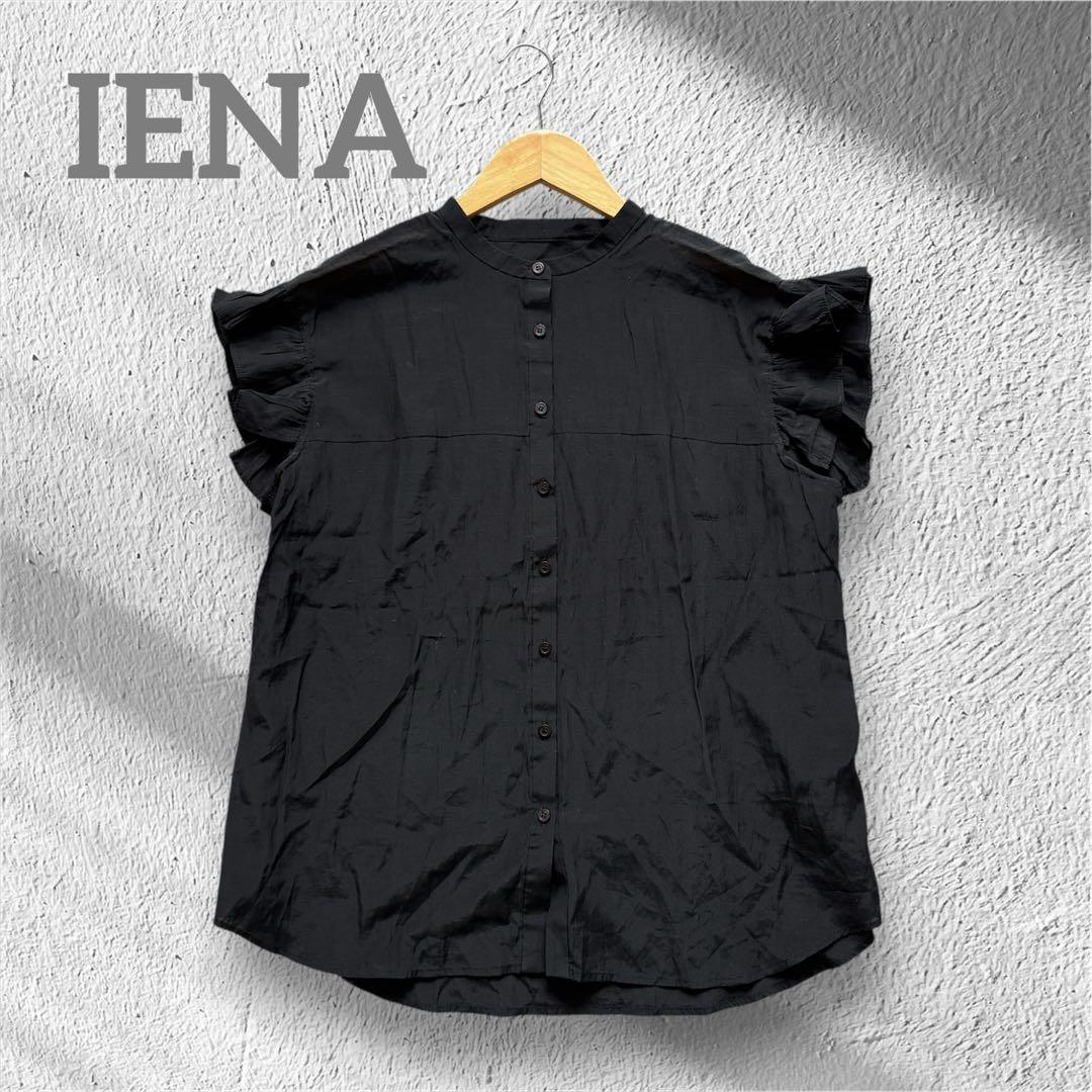 バンドカラーフリルブラウス◇ | イエナ(IENA) | マルイウェブ