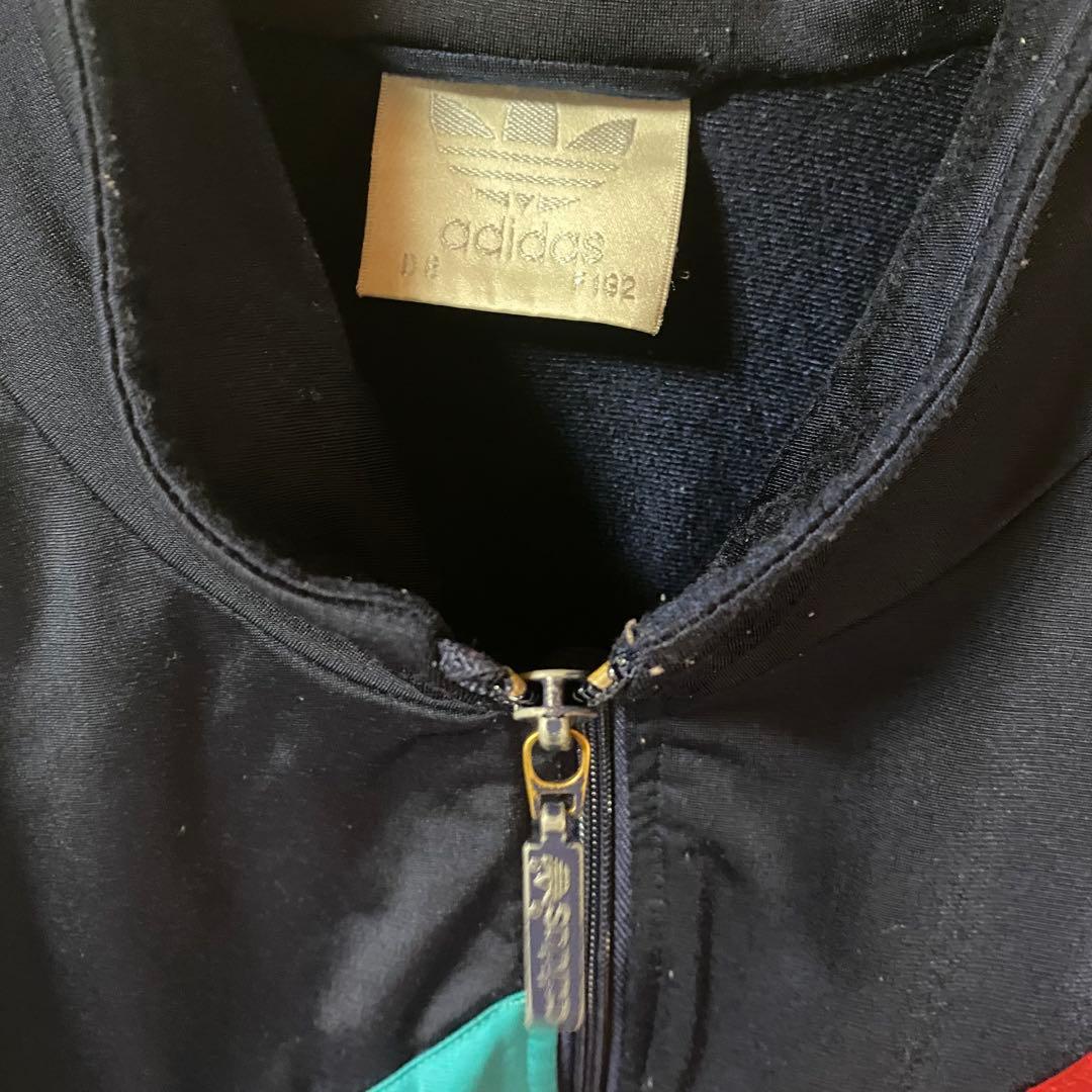 アディダス　80sビンテージトラックジャケット　クレイジーカラー