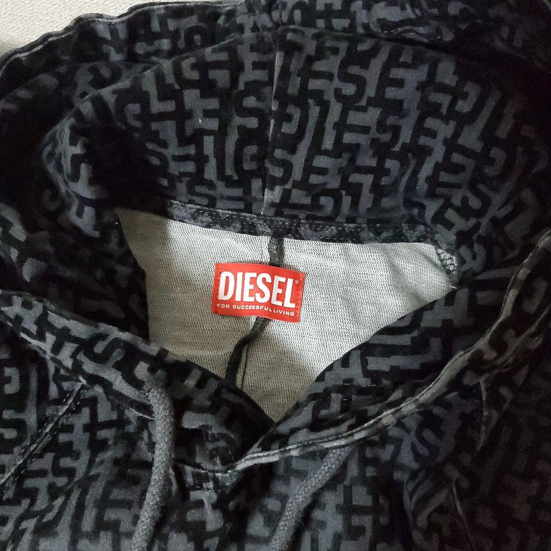 ディーゼル トラックデニム パーカー モノグラム☆完売品☆ ディーゼル トラックデニム パーカー モノグラム☆完売品☆
