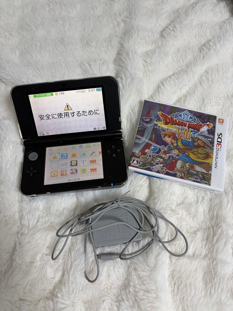 ニンテンドー3DS LL ブルー ACアダプター、ソフト付き ニンテンドー3DS LL ブルー ACアダプター、ソフト付き