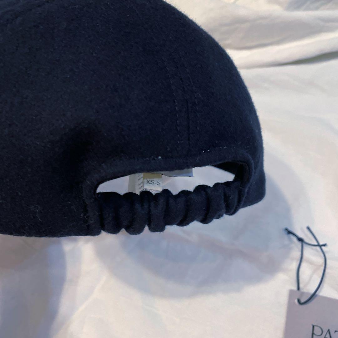 PATOU パトゥ フェルト ハット 帽子 XS 美品 PATOU パトゥ フェルト ハット 帽子 XS 美品