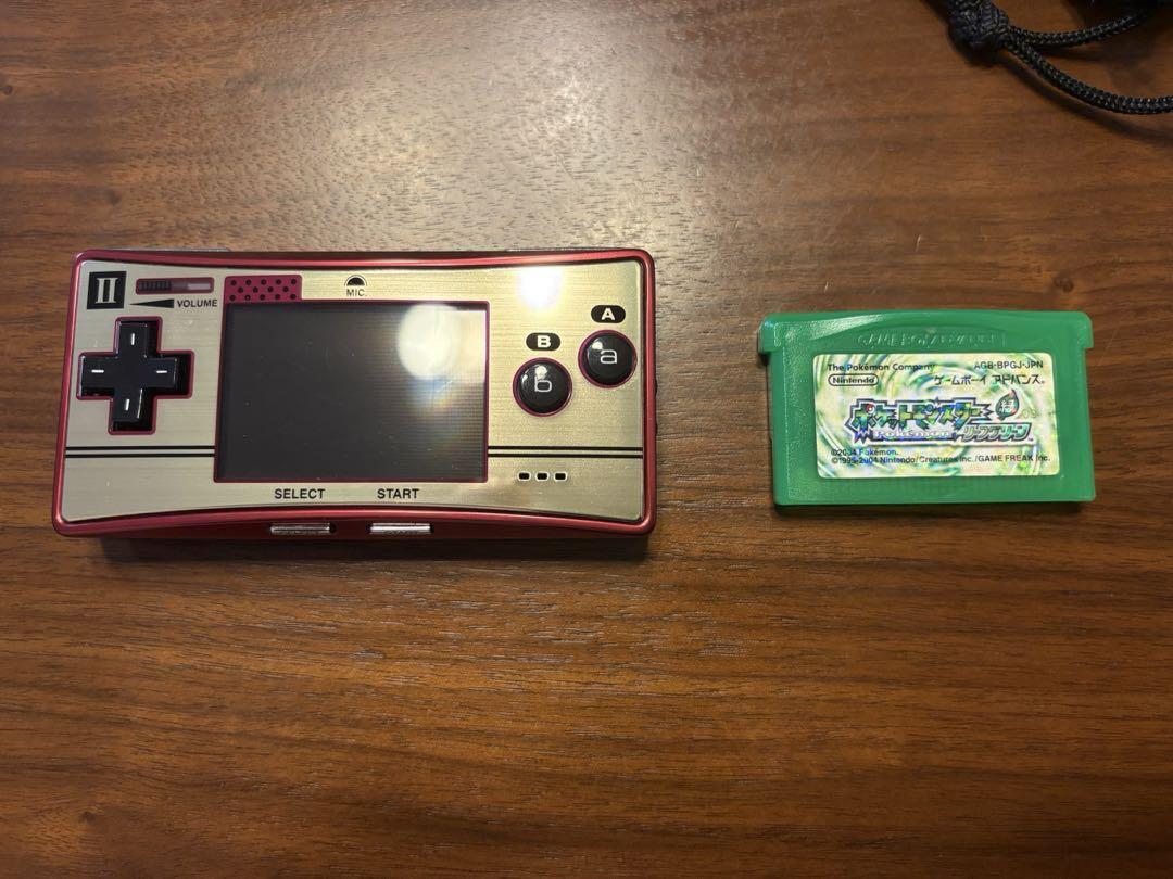 専用ページ！ゲームボーイミクロ ファミコンプレート ゲームボーイミクロファミコンカラーのⅡコンフェイスプレート