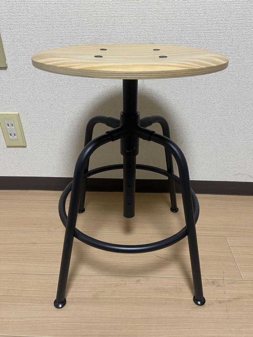 イケア IKEA KULLABERG 木製チェア スツール