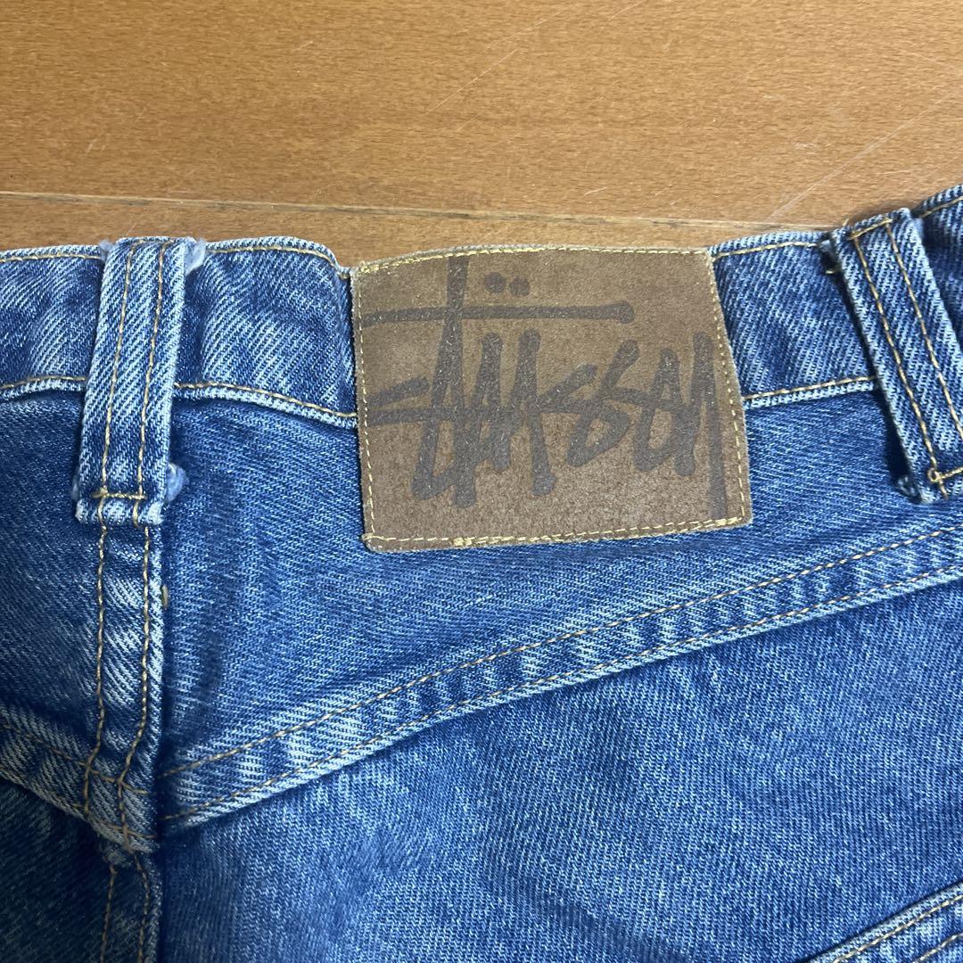 stussy ハーフジーンズ