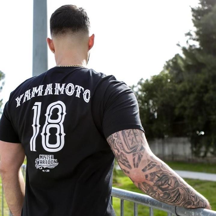 応援グッズ MC LA DODGERS YOSHINOBU YAMAMOTO TEE BLK