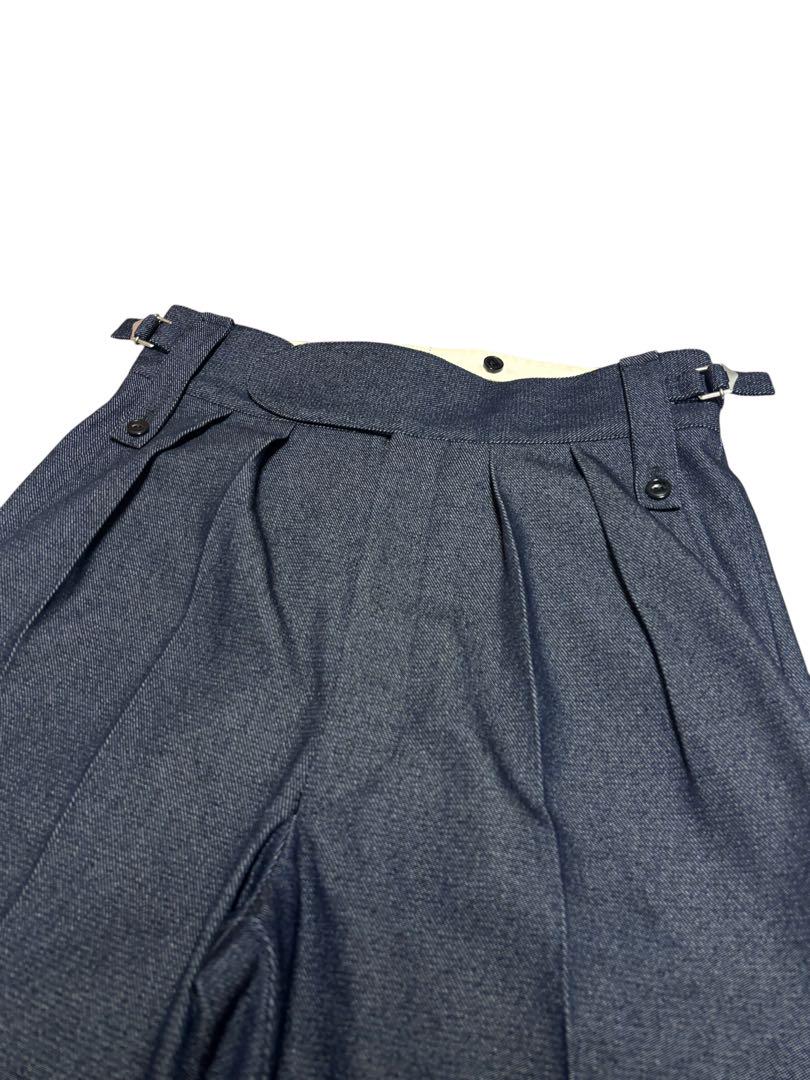 パンツ NEAT PLASTIC DENIM TAPERED