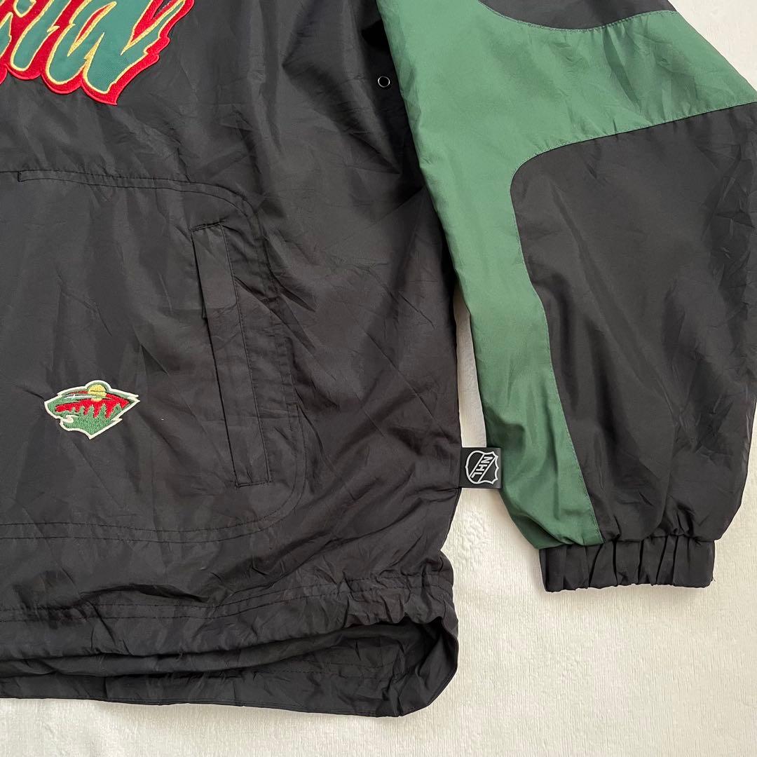 CCM プルオーバー NHL ナイロンジャケット MINESOTA WILD