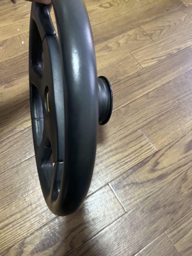 【当時物！美品！】トヨタ 純正 モモ MOMO レザー ステアリング
