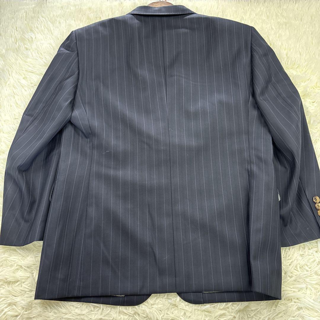 DORMEUIL ドーメル スーツ セットアップ 裏地総柄 ストライプ
