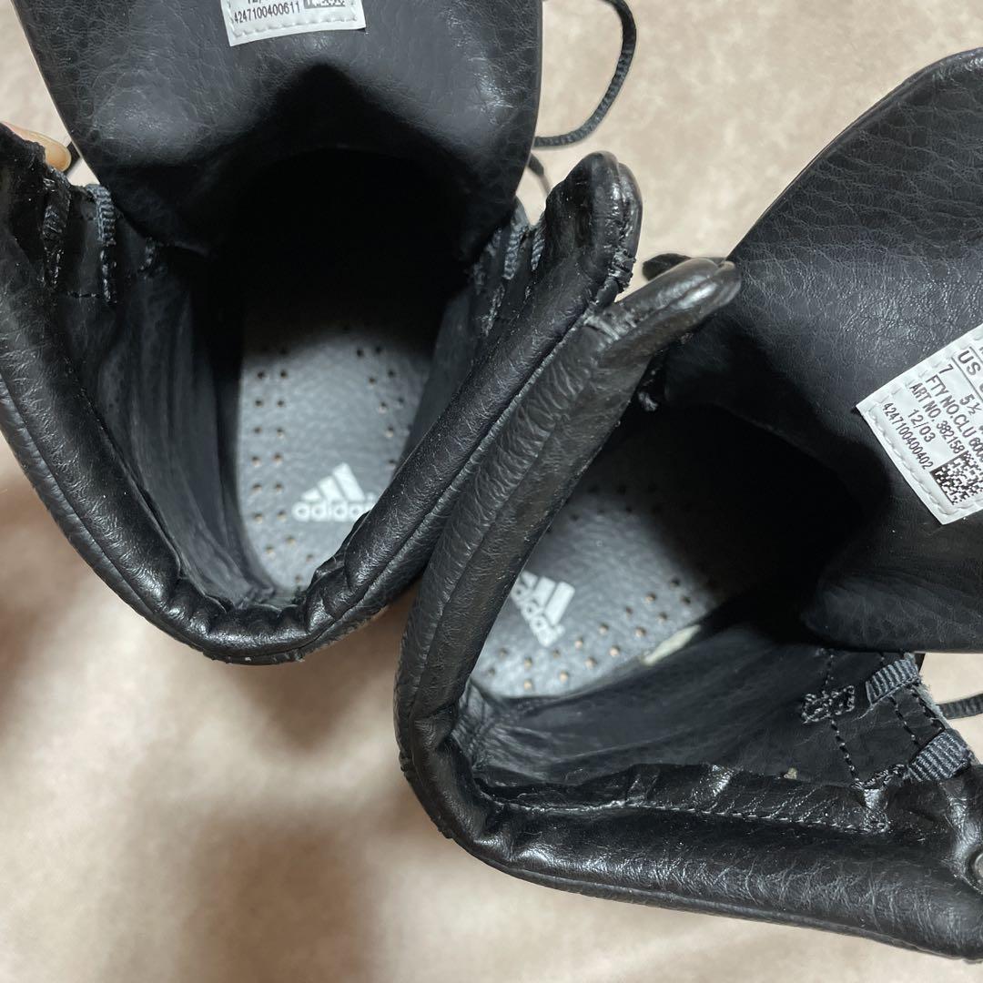 adidas ボクシングシューズ ブラック ハイカット 24cm