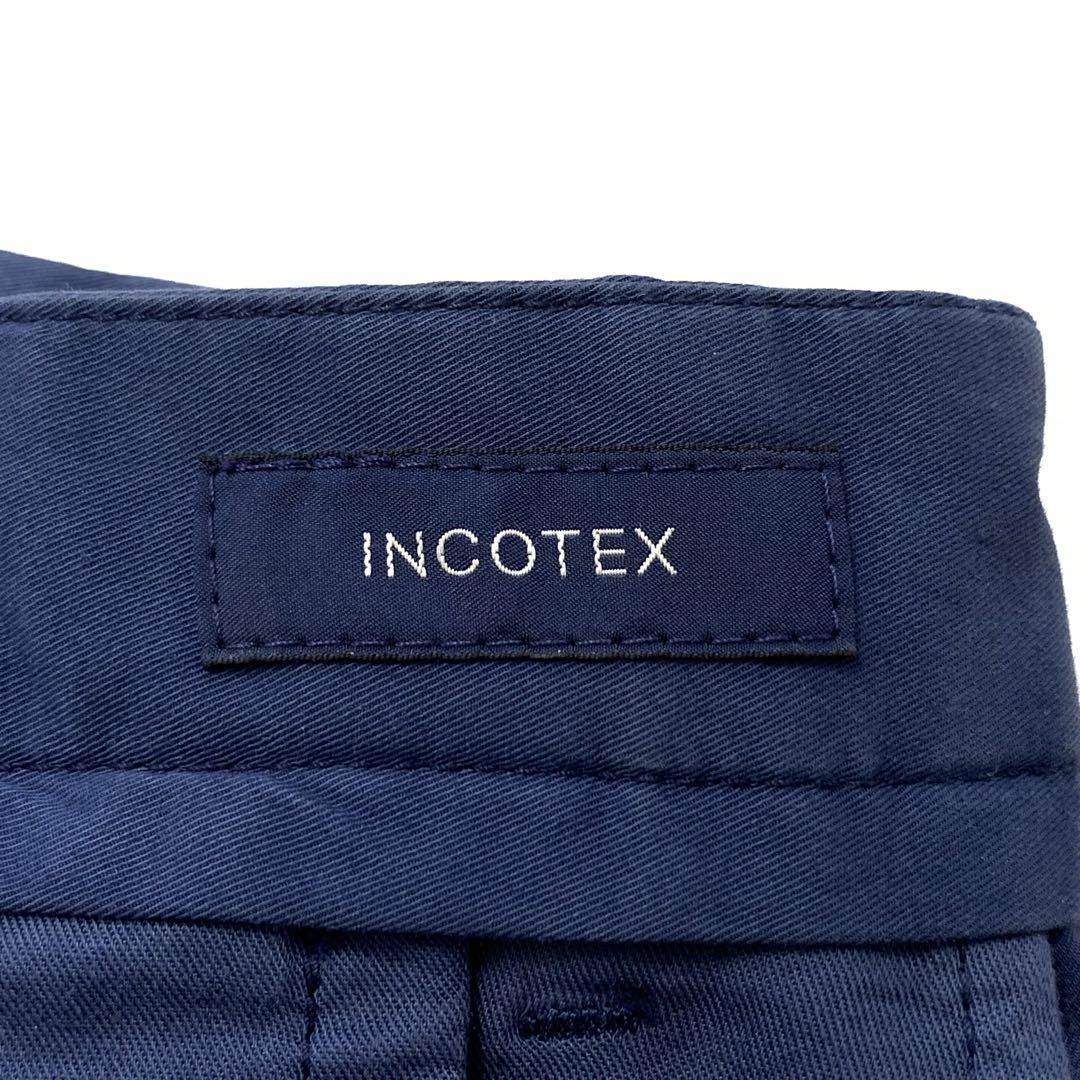 極美品 incotex 44 ルーマニア製 定価¥40,000程 極美品 incotex ルーマニア製 定価¥40,000程 美脚パンツ 軽やか