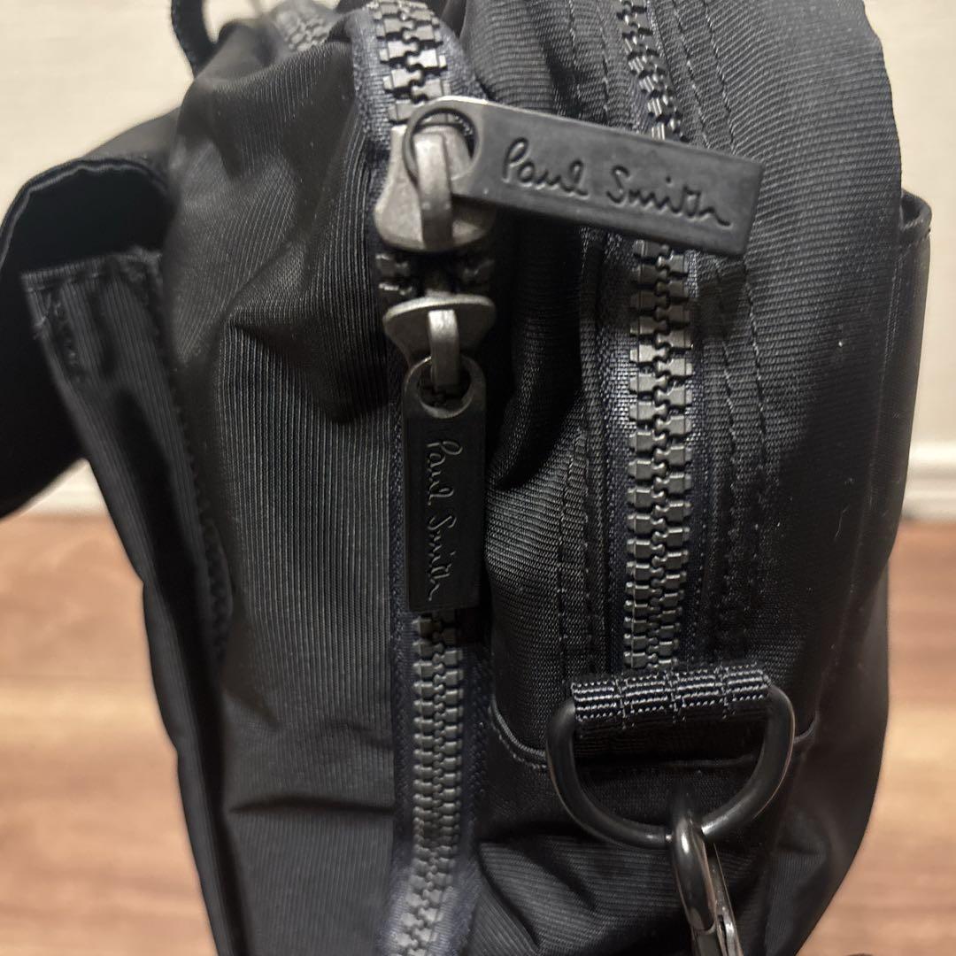【値下美品 】Paul Smith ビジネスバッグ ブリーフケース 黒 2way