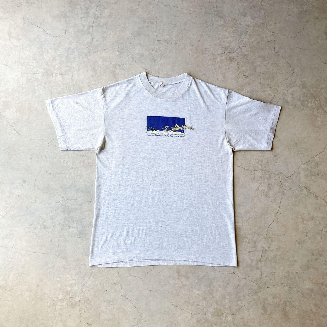 90s vintage humeur design プリント 半袖 tシャツ