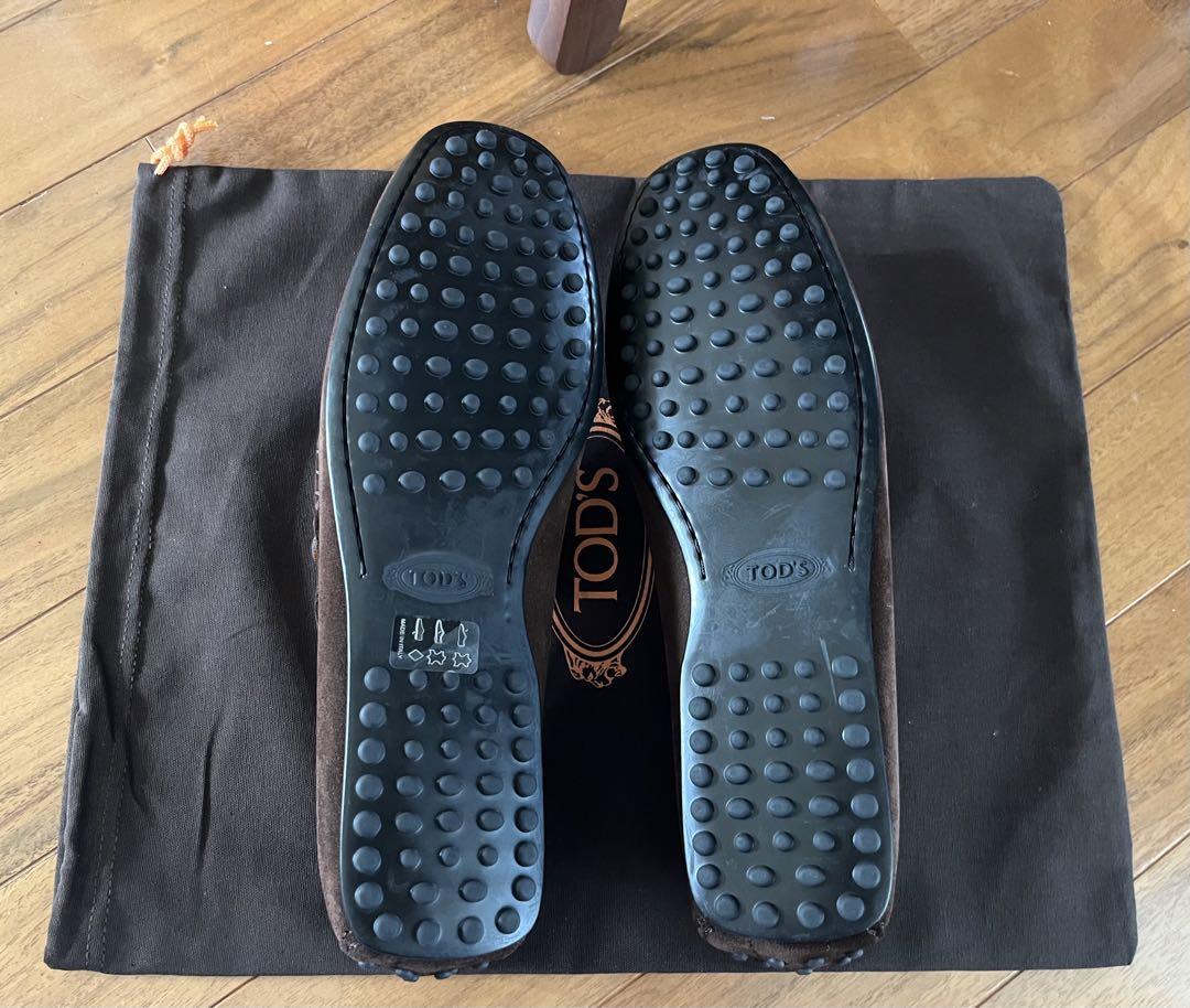 【約９万・新品】TOD'S トッズ 焦茶 ドライビングシューズ ビットローファー