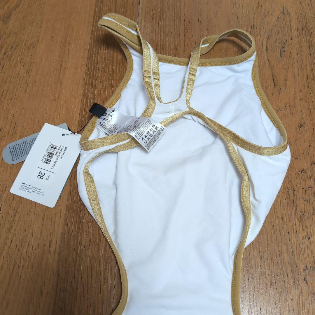 競泳水着 アリーナ 白色 Mサイズ