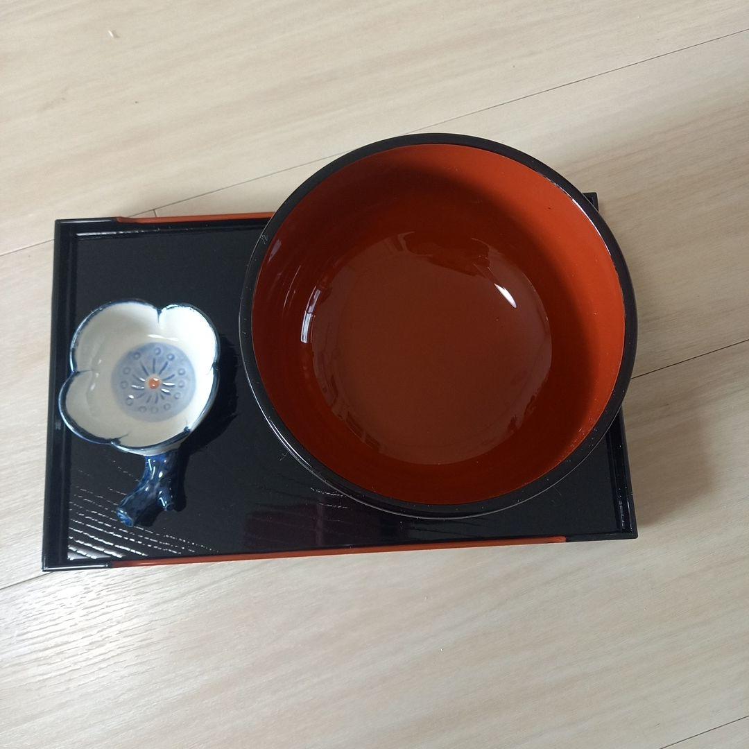 多用椀5個セットお盆箸付き