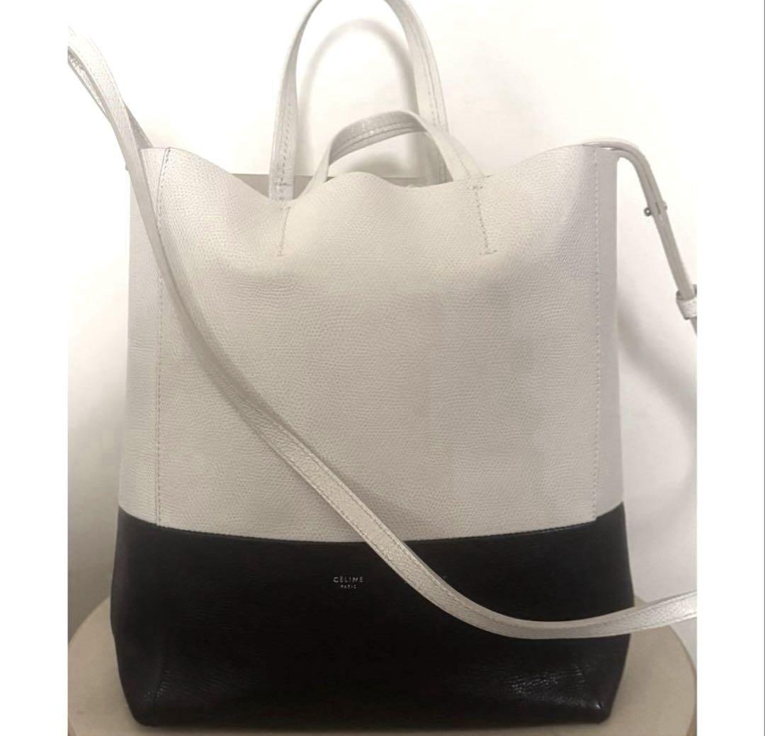 CELINE】【バイカラー】セリーヌ『カバ スモール 2WAY