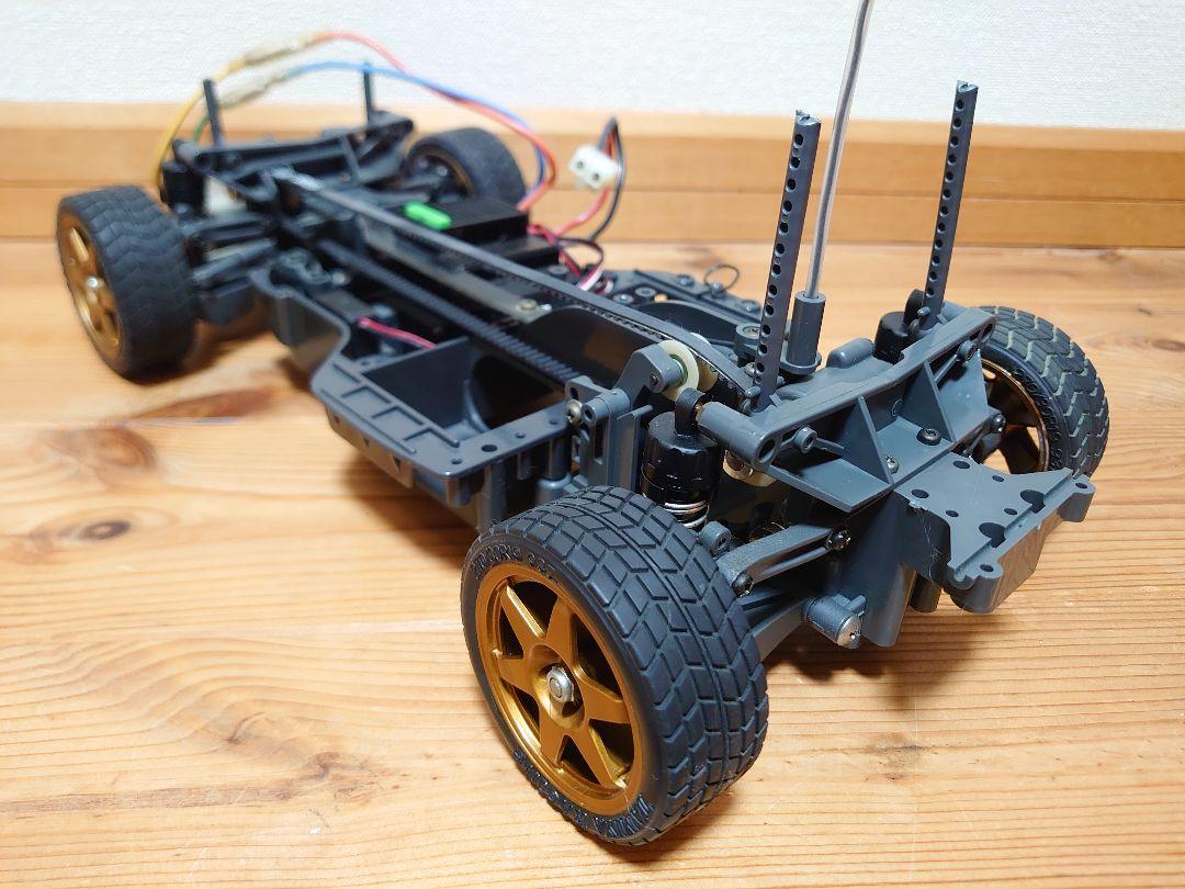タミヤ　ラジコン　TA03F　フロント　モーター　シャーシ　メカ付