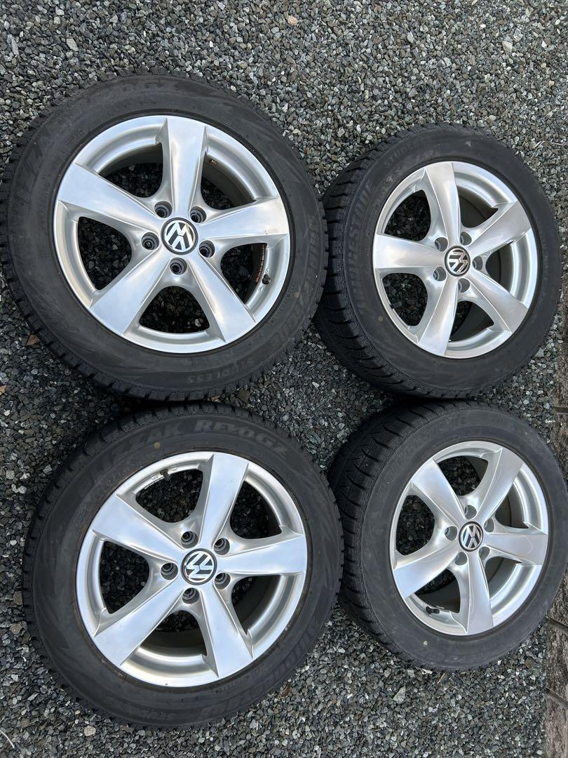 Volkswagen 16インチ ホイールセット タイヤ付き