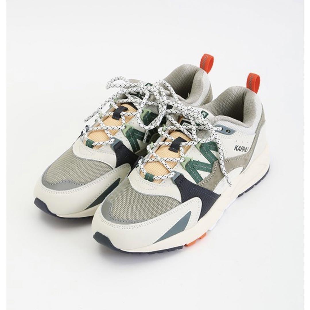 カルフ　KARHU Fusion2.0 リリーホワイト×フォウリージグリーン