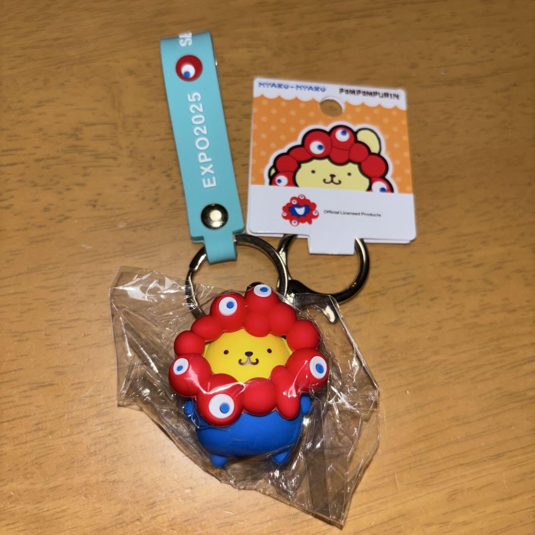 ミャクミャク万博ポムポムプリンサンリオ マスコット ストラップ