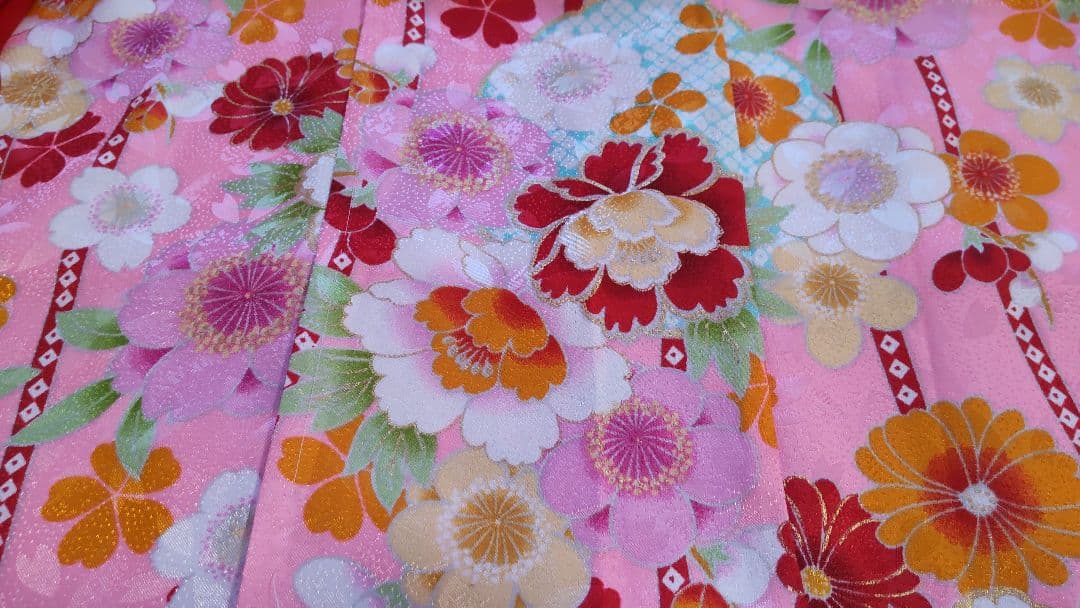 7歳女の子向けお着物セット 7歳女の子向けお着物セット