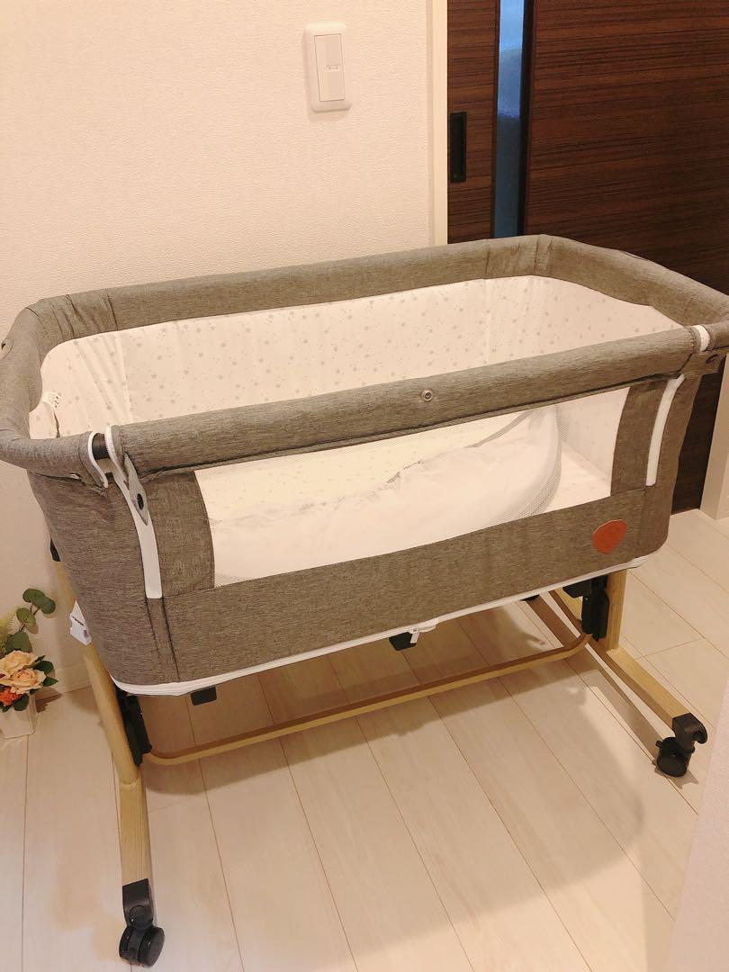 美品　HZDMJ 折りたたみ ベビーベッド