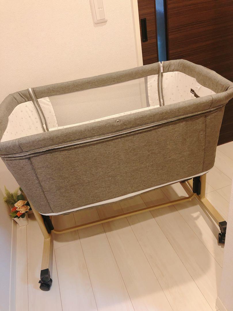美品　HZDMJ 折りたたみ ベビーベッド