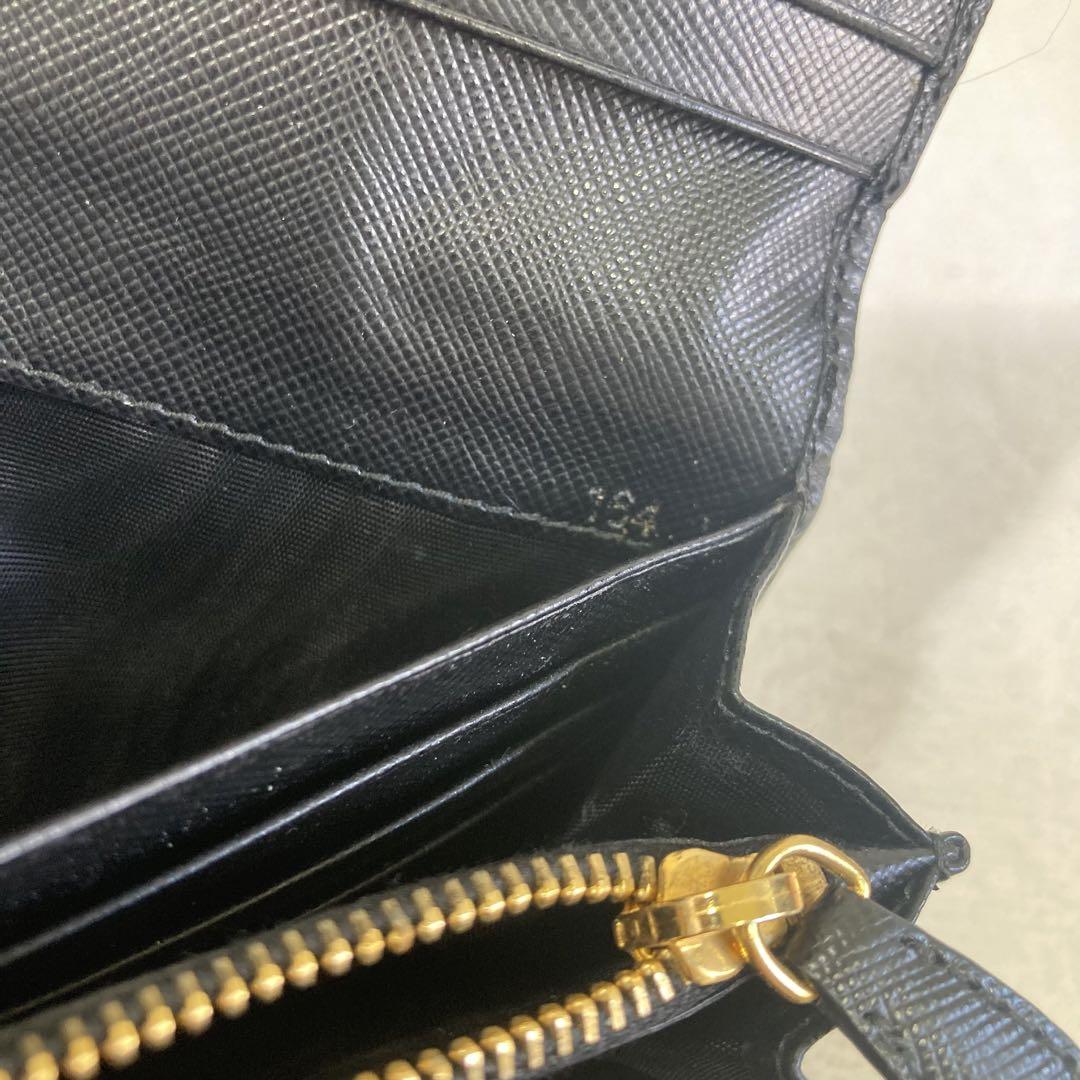 新品同然 PRADA プラダ 長財布 サフィアーノ 長財布 コインケース 画像17