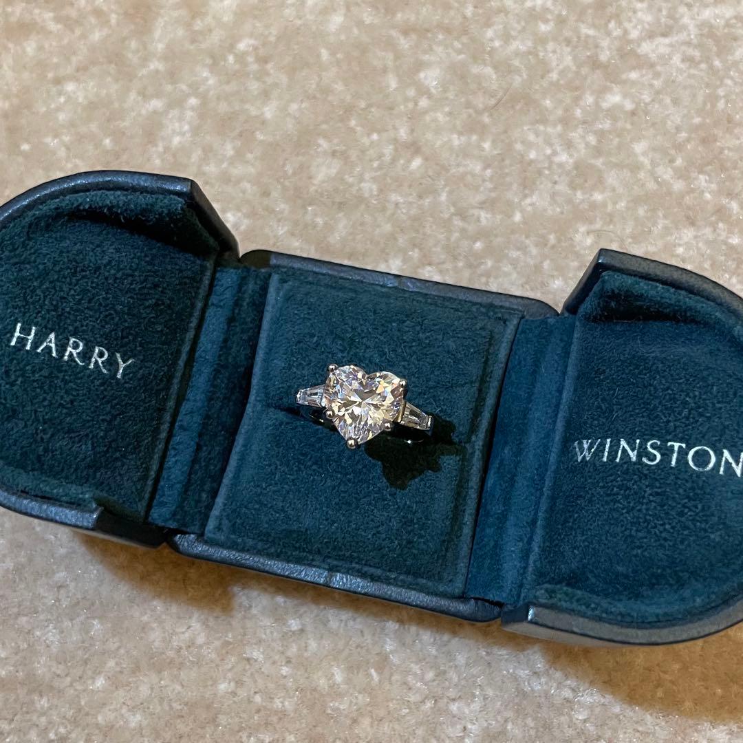 最高級品質 ハートシェイプ リング